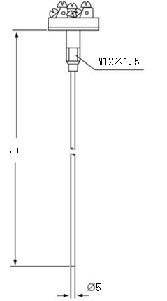 煙道、風(fēng)道熱電偶熱電偶感溫元件