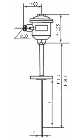 固定法蘭隔爆鎧裝熱電阻型號規(guī)格