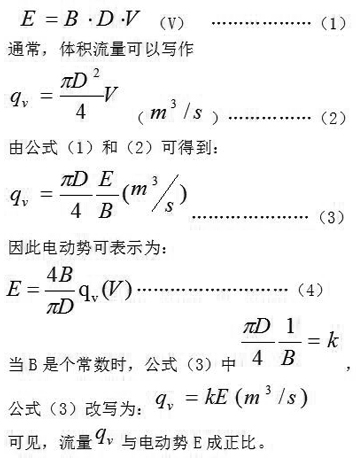 智能電磁流量計工作原理